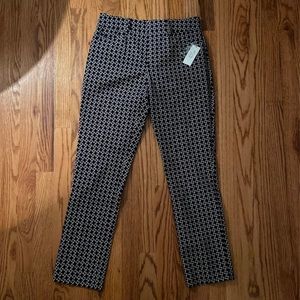 Lord & Taylor Patterned Work Pants